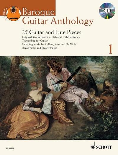 Baroque Guitar Anthology, m. Audio-CD. Vol.1