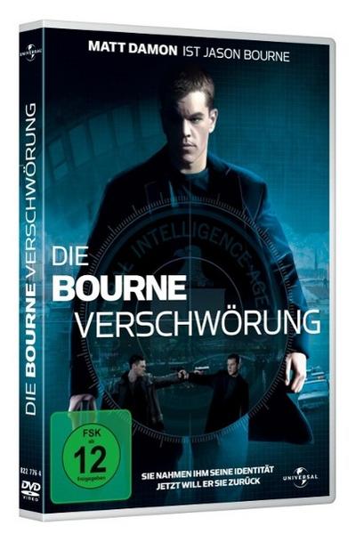 Die Bourne Verschwörung, 1 DVD, deutsche u. englische Version