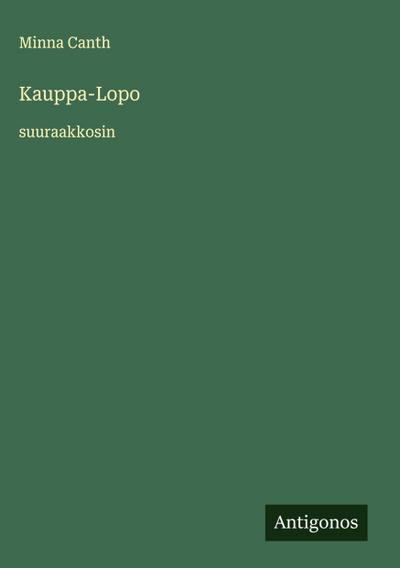 Kauppa-Lopo