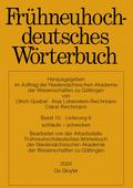 Frühneuhochdeutsches Wörterbuch schläufe - schrecken