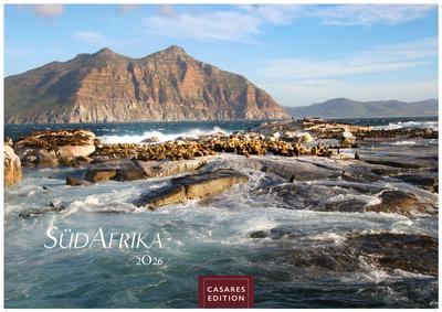 Kalender Südafrika 2026 24x35 cm - Wandkalender mit atemberaubenden Natur- und Tieraufnahmen.