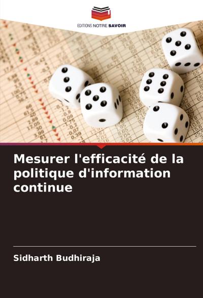Mesurer l’efficacité de la politique d’information continue