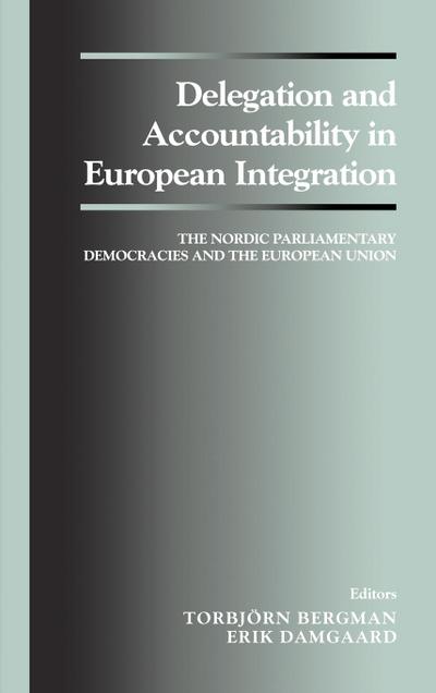 Delegation and Accountability in European Integration