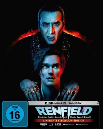 Renfield, 1 4K UHD-Blu-ray + 1 Blu-ray ( Limitierte Steelbook-Edition mit Fullslip)