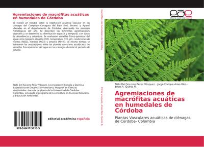 Agremiaciones de macrófitas acuáticas en humedales de Córdoba