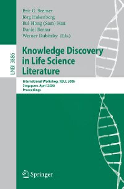 Knowledge Discovery in Life Science Literature