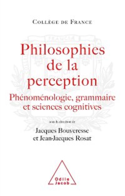 Philosophies de la perception