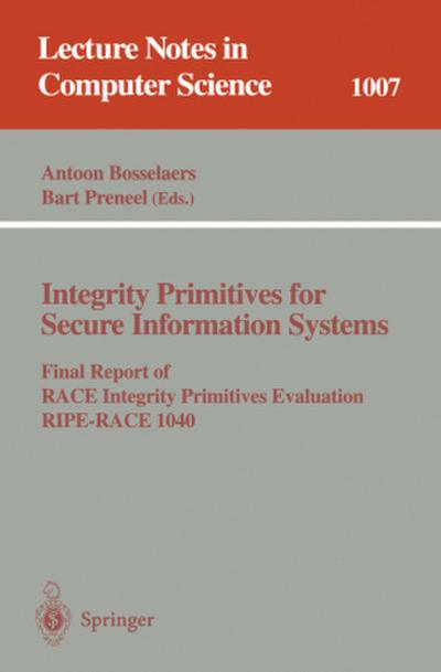Integrity Primitives for Secure Information Systems