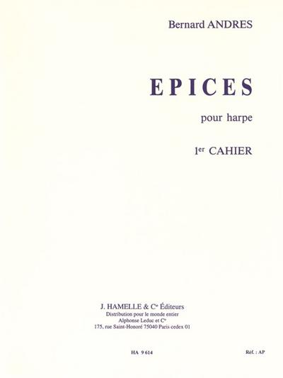 Epices vol.1pour harpe