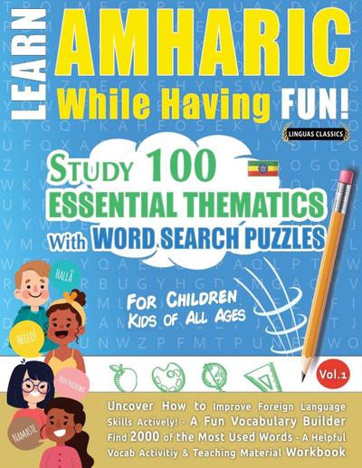 LEARN AMHARIC WHILE HAVING FUN! - FOR CHILDREN
