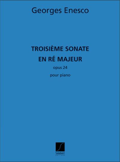 Sonate no.3 op.24 en re majeurpour piano