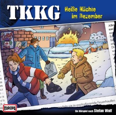 Ein Fall für TKKG - Heiße Nächte im Dezember, 1 Audio-CD + CD-ROM (für PC u.Mac) - Stefan Wolf