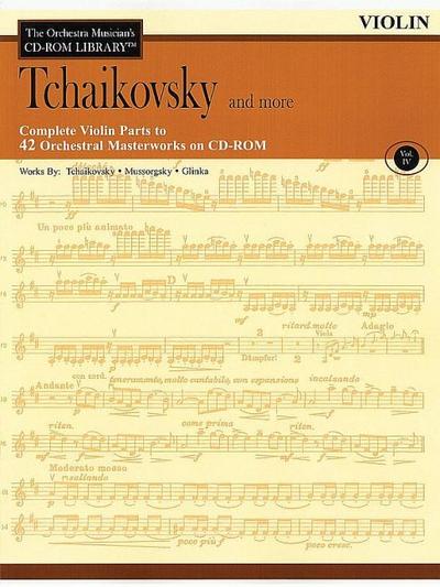 Tchaikovsky and More: The Orchestra Musician’s CD-ROM Library Vol. IV