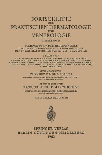 Fortschritte der Praktischen Dermatologie und Venerologie