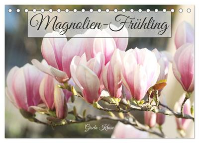 Magnolien-Frühling (Tischkalender 2024 DIN A5 quer), CALVENDO Monatskalender