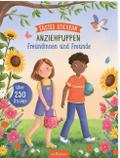 Erstes Stickern Anziehpuppen - Freundinnen und Freunde