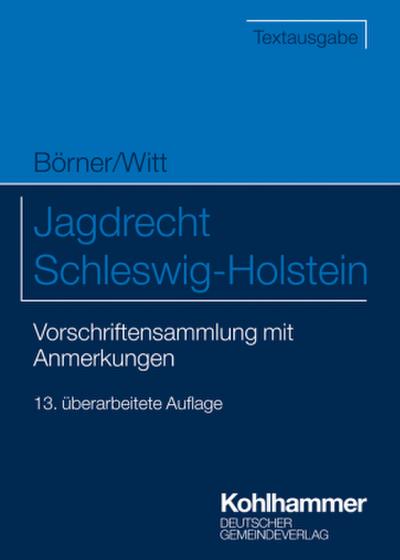 Jagdrecht Schleswig-Holstein