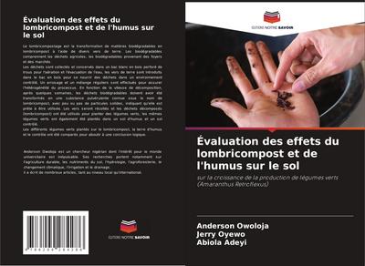 Évaluation des effets du lombricompost et de l’humus sur le sol