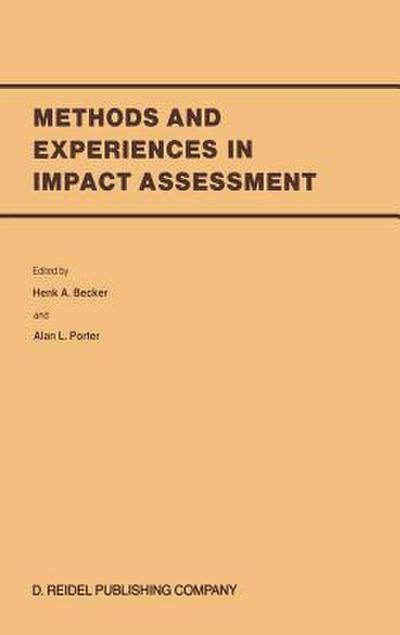Methods and Experiences in Impact Assessment