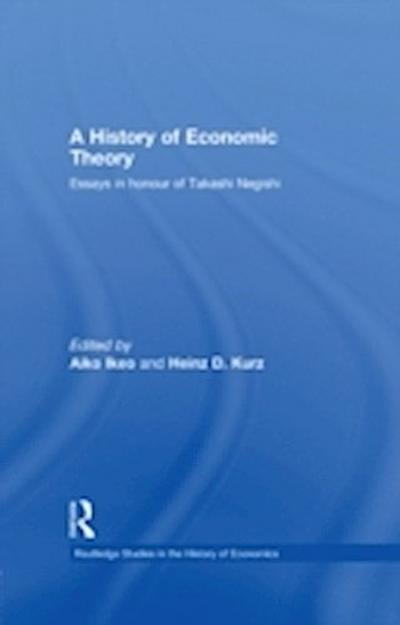 History of Economic Theory
