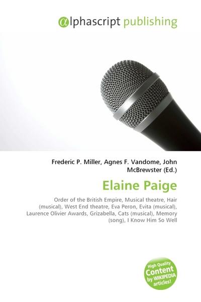 Elaine Paige - Frederic P. Miller