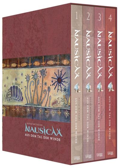 Nausicaä aus dem Tal der Winde, Doppelband-Edition Bände 1-4 im Schuber