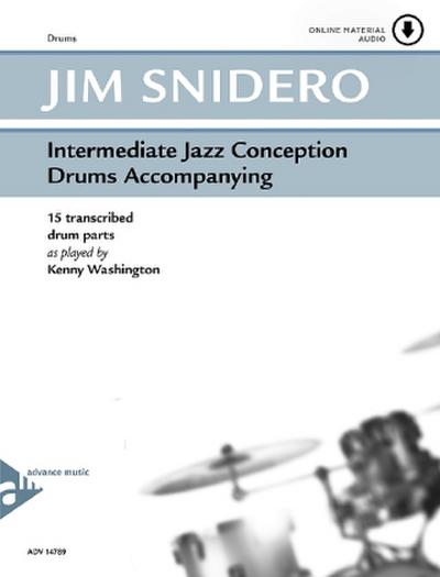 Intermediate Jazz Conception Drums, w. Audio-CD