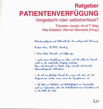 Ratgeber Patientenverfügung