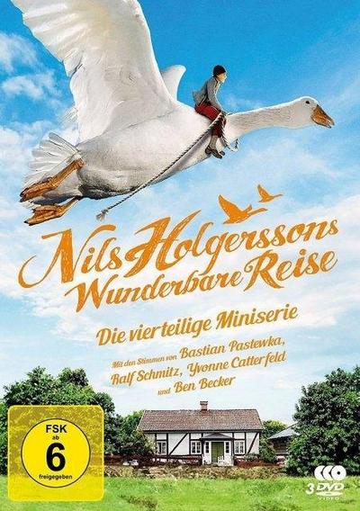 Nils Holgerssons wunderbare Reise - Die vierteilige Miniserie (3 DVDs) (Fernsehjuwelen)