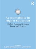 Accountability in Higher Education