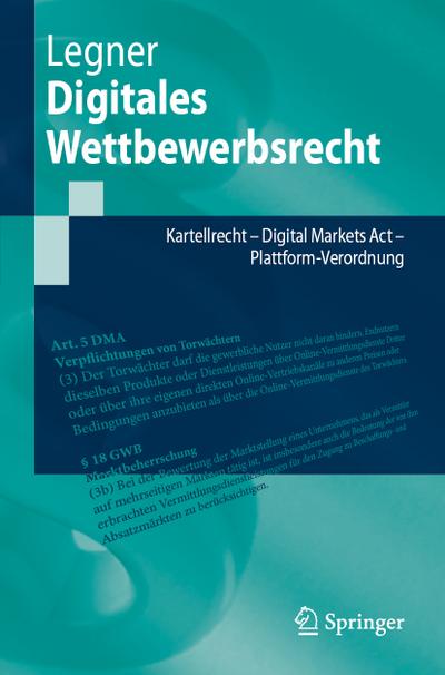 Digitales Wettbewerbsrecht