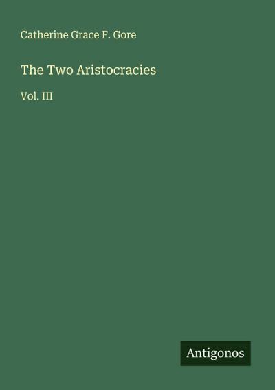 The Two Aristocracies