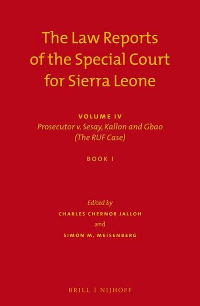 The Law Reports of the Special Court for Sierra Leone