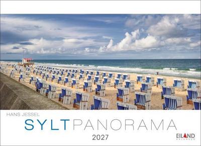 Sylt Panorama-Postkartenkalender 2027 - Hans Jessel