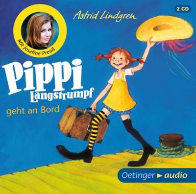 Pippi Langstrumpf 2. Pippi Langstrumpf geht an Bord, 2 Audio-CD