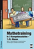 Mathetraining in 3 Kompetenzstufen - 7./8. Klasse