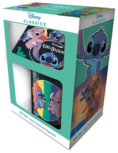 LILO & STITCH (YOU’RE MY FAVE) MUG COASTER KEYCHAIN GIFT SET