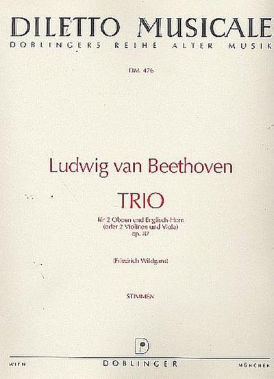 Trio op.87für 2 Oboen und Englischhorn