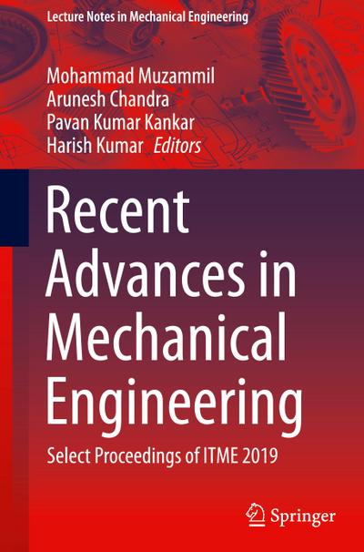 Recent Advances in Mechanical Engineering