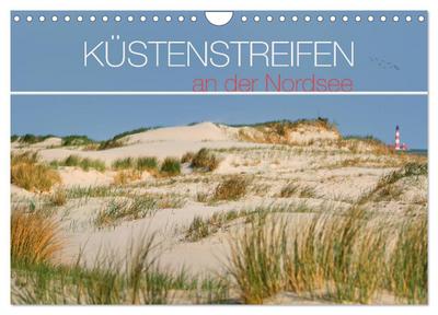 Küstenstreifen an der Nordsee (Wandkalender 2026 DIN A4 quer), CALVENDO Monatskalender