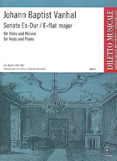 Sonate Es-Dur für Viola undKlavier