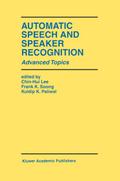 Automatic Speech and Speaker Recognition