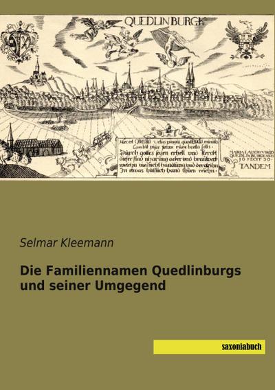 Die Familiennamen Quedlinburgs und seiner Umgegend