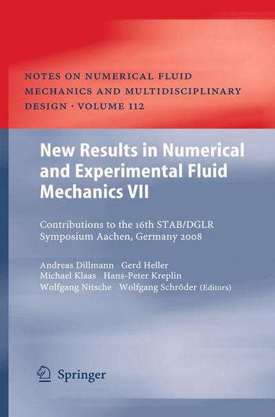 New Results in Numerical and Experimental Fluid Mechanics VII