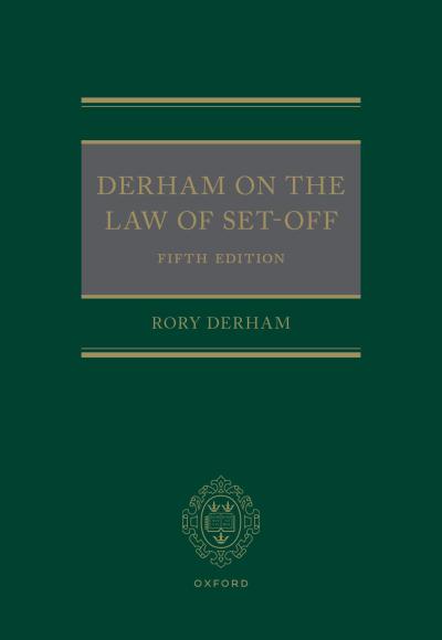 Derham on the Law of Set Off