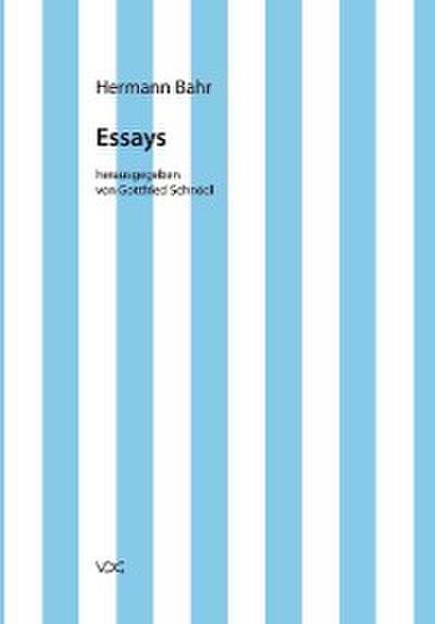 Hermann Bahr / Essays