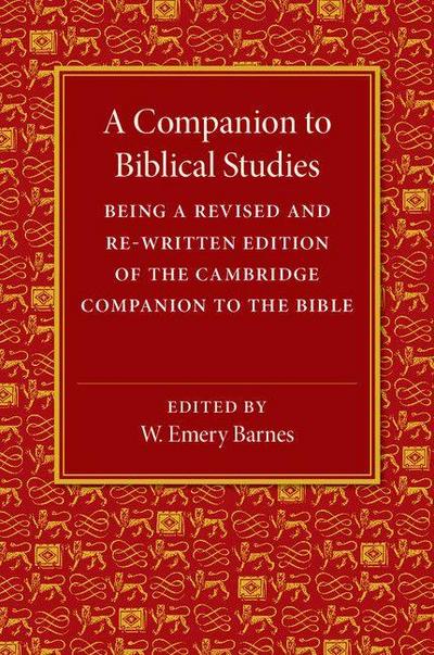A Companion to Biblical Studies