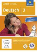 Alfons Lernwelt Lernsoftware Deutsch 3. DVR-ROM