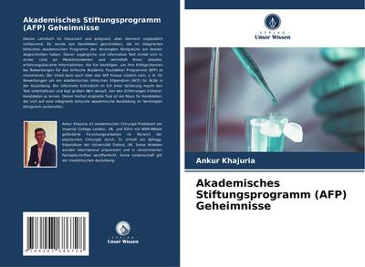 Akademisches Stiftungsprogramm (AFP) Geheimnisse