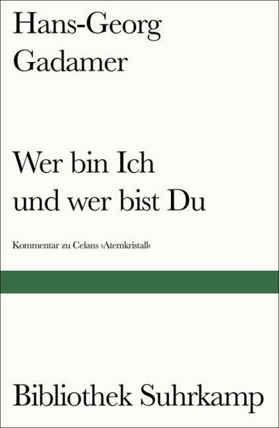 Wer bin Ich und wer bist Du?